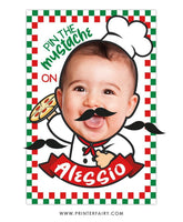 Pizza Pin the Mustache Game